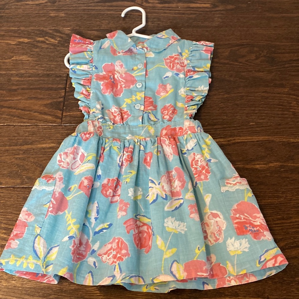EGG adorable NWT, 3 T dress, multi color